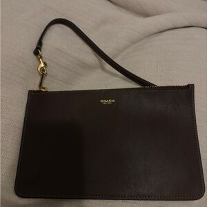 COACH New York zip pouch